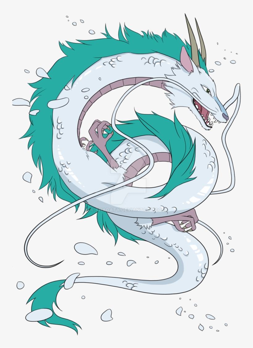 Miyazaki Drawing Sketchbook Stock - Spirited Away Haku Dragon, transparent png #397461