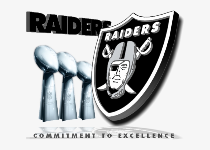 Oakland Raiders Logo Related Keywords & Suggestions - Raiders Super Bowl Trophy, transparent png #397567