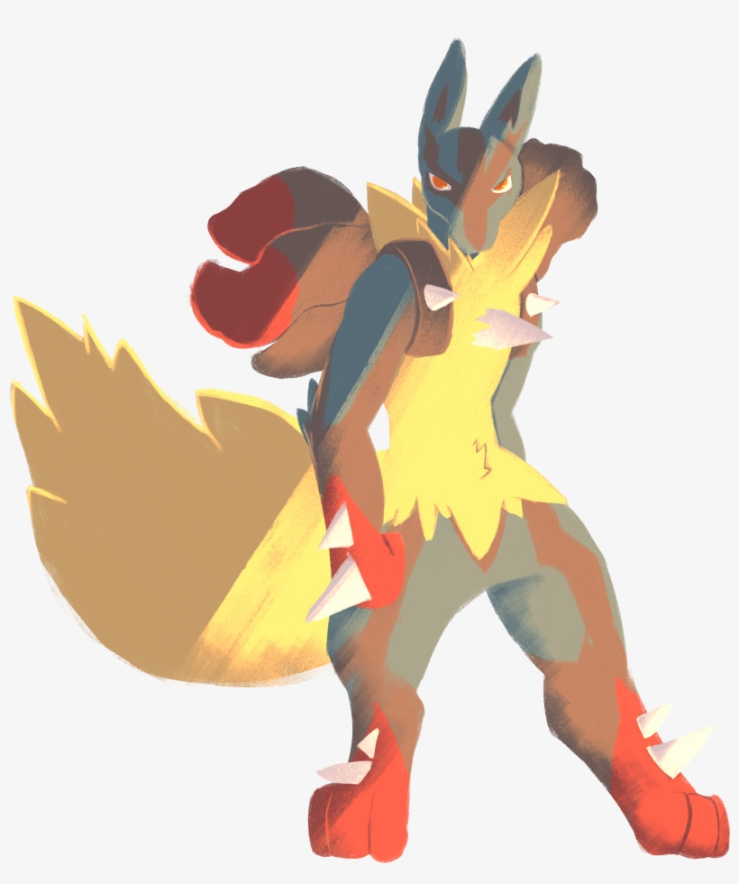 Mega Lucario - Lucario, transparent png #397584