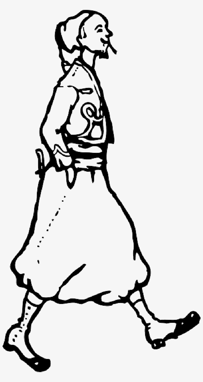 person outline drawing free