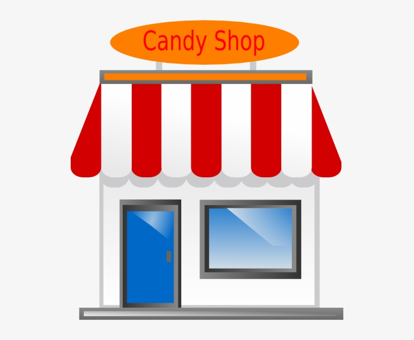 Shop Candy Clipart - Retail Shop Clipart, transparent png #397869
