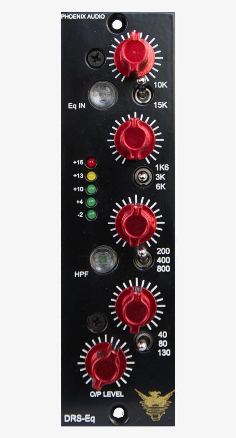 Drs Eq 500 Front View - Phoenix Audio Drs-eq - 500 Series 4-band Eq, transparent png #397978