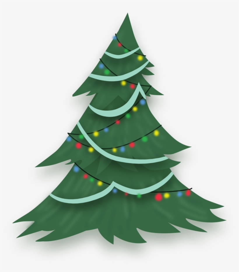 Pony Christmas Tree Credit Free Vector By Poniesfromheaven-d5mjc97 - Christmas Tree Vector Transparent, transparent png #398027