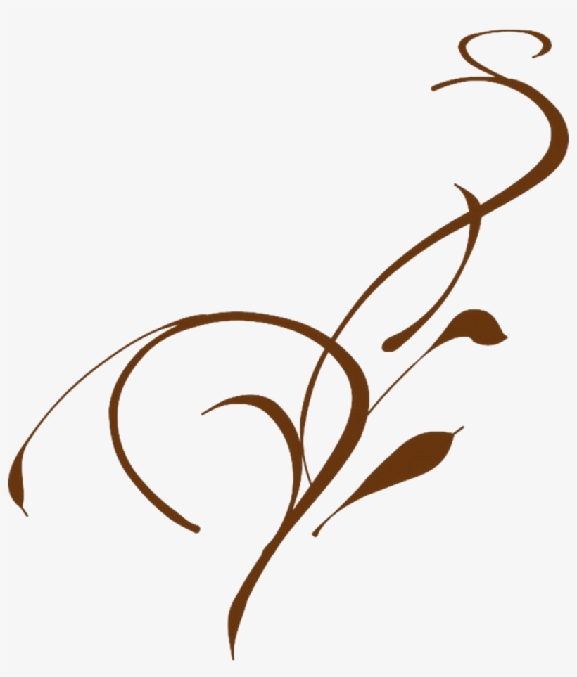 I Want A Flourish Leaf/vine Border Or Frame Clip Art - Vines Clip Art, transparent png #398359