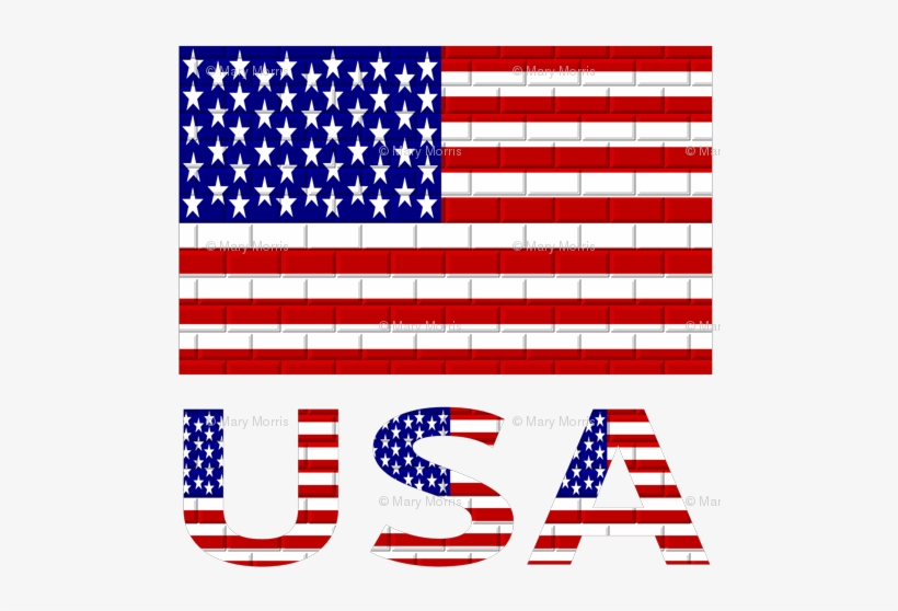 Usa Flag With Name, transparent png #398430