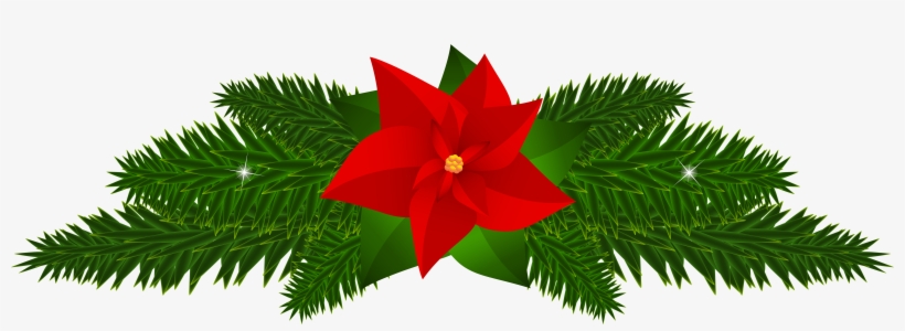 Poinsettia Decoration Png Art - Christmas Day, transparent png #398516