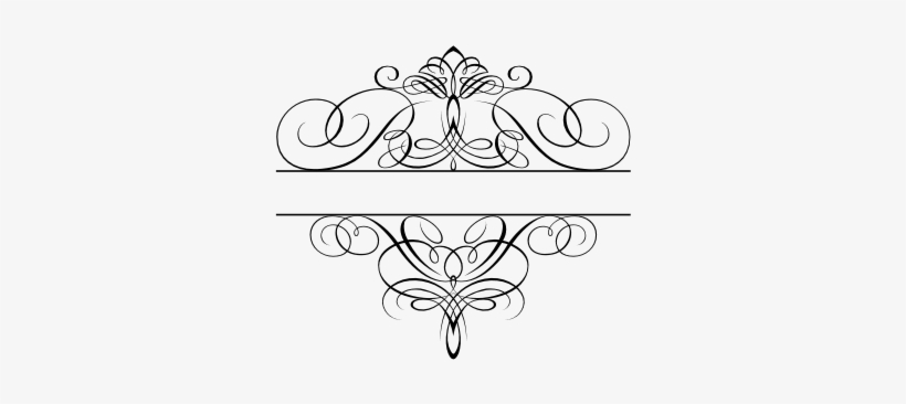 Flourish Monogram Clipart - Flourish Monogram, transparent png #398517