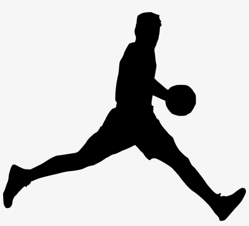 Free Images Toppng Transparent - Basketball Player Silhouette Png, transparent png #398549