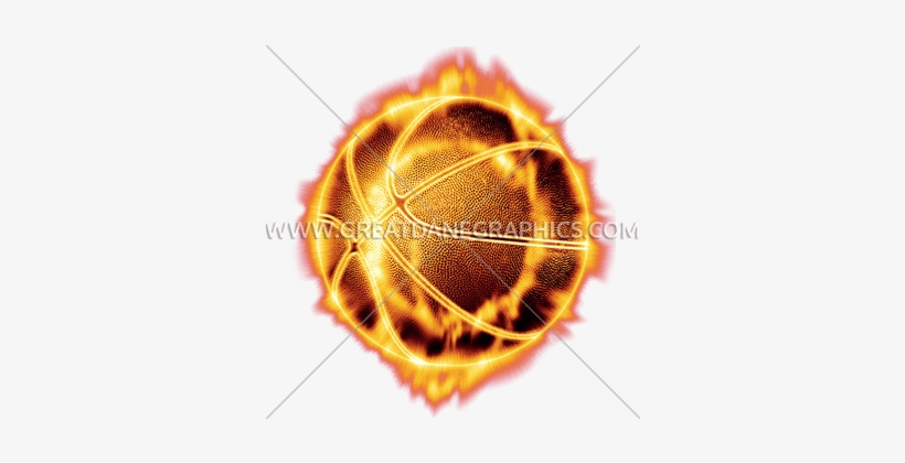Basketball Png Transparent Clipart Freeuse Download - Tirecoverpro Glowing Red With Fire Basketball Sports, transparent png #398915