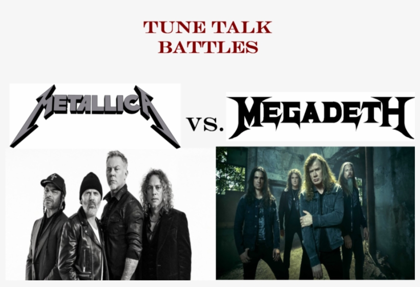 Tune Talk Battles - Metallica Vs Megadeth, transparent png #399476