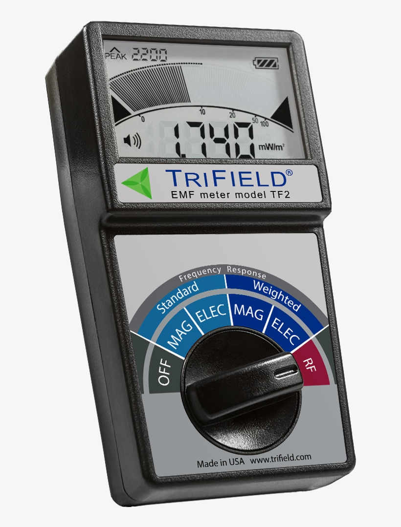Image Of The Trifield Emf Meter - Electromagnetic Field, transparent png #399519