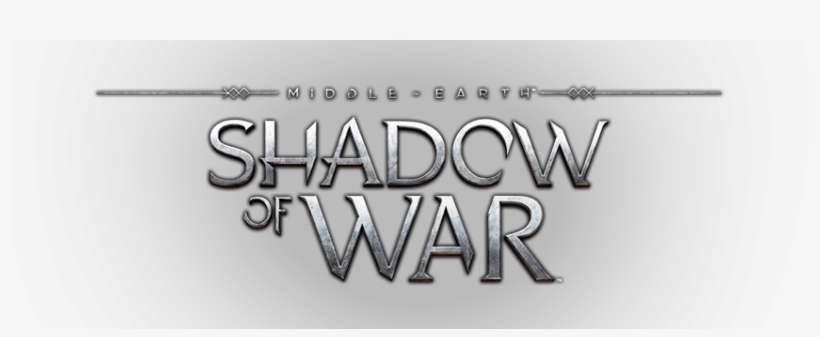 Shadow Of War Png Clipart Transparent - Metal, transparent png #399539