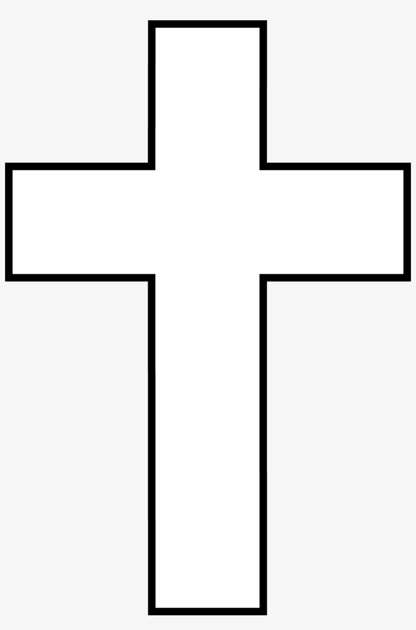 Free Cross Clipart Black And White - Cross Clipart Black And White Free, transparent png #399847