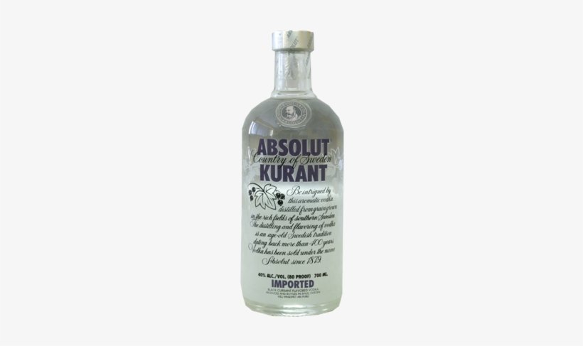 Absolut Kurant - Absolut Citron Vodka Liter, transparent png #3900644