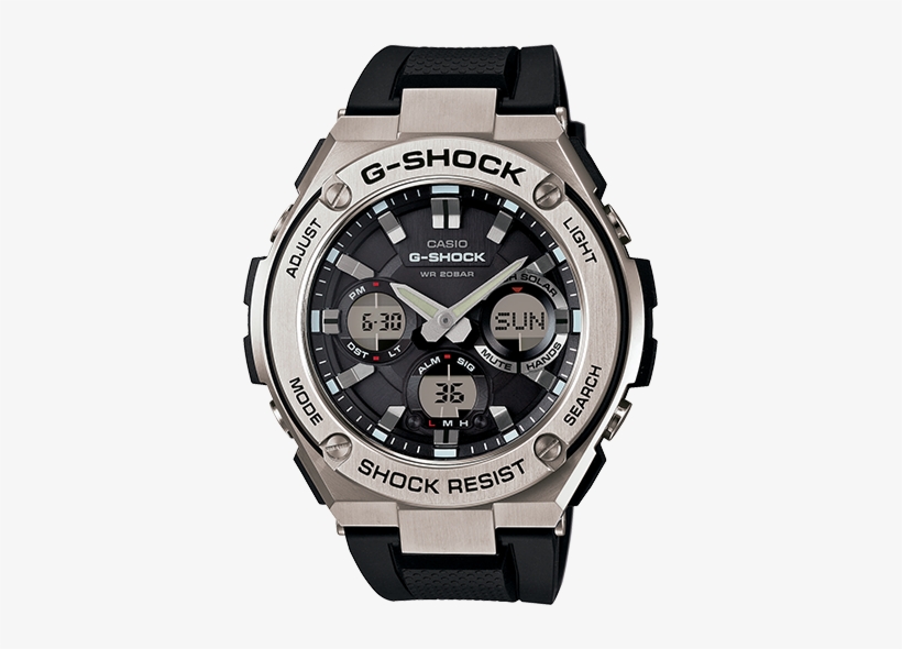 Image Of Watch Model Gsts110-1a - G-shock G-steel Series Men's Watch, transparent png #3900671