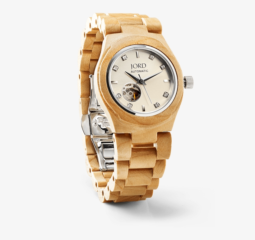 Women's Watches By Jord Cora Series Maple - Women's Wood Watch, transparent png #3900838