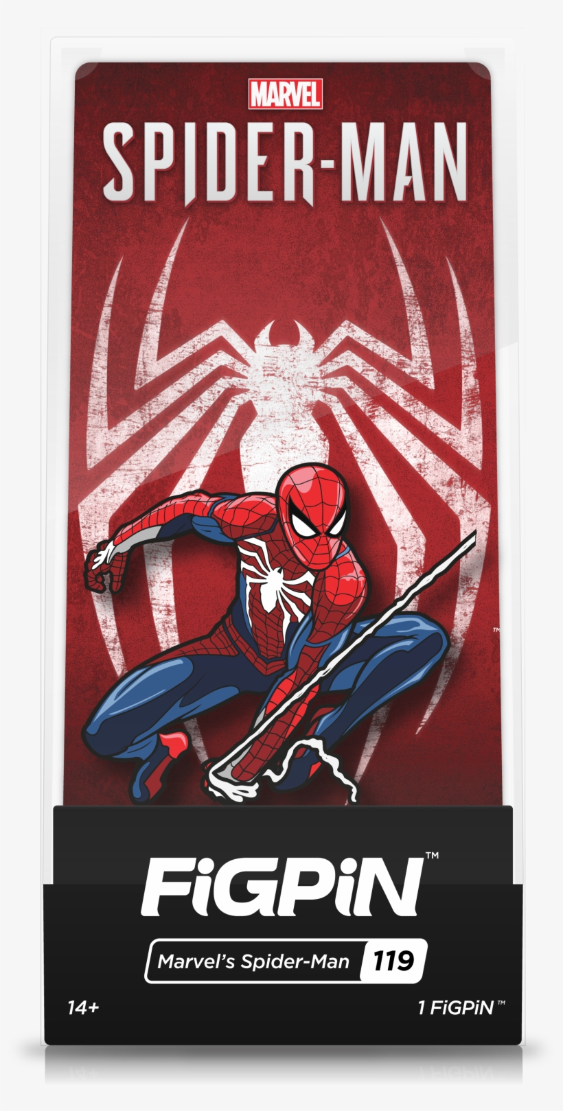Spider Man Ps4 Figpin, transparent png #3900937