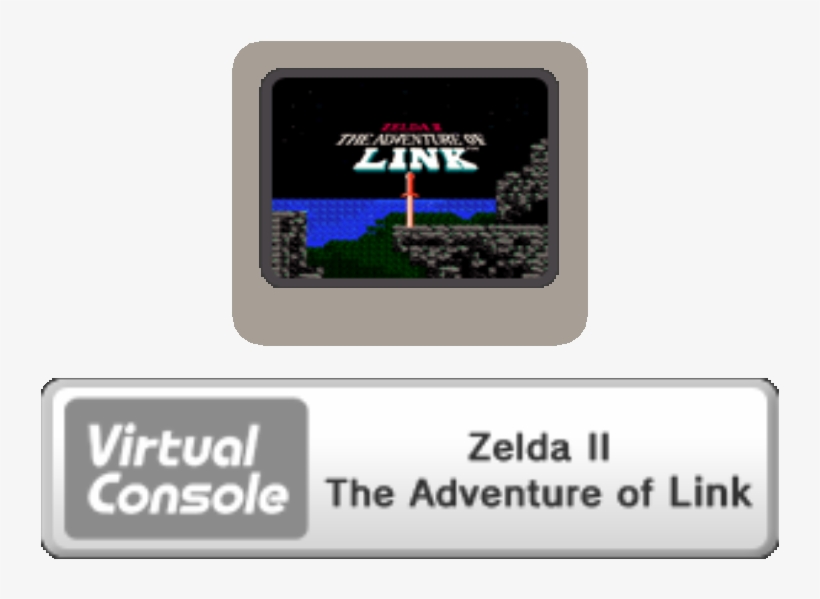 Download Zip Archive - Zelda Ii: The Adventure Of Link - Digital Download, transparent png #3901134