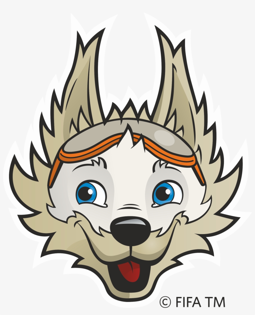 2018, Copa Mundial De Fútbol De 2018, Coupe Du Monde - Cara De Zabivaka, transparent png #3901205