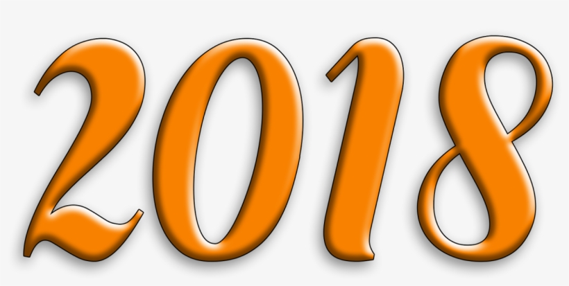 Happy New Year 2018 Free Download 3d Wallpapers, transparent png #3901243