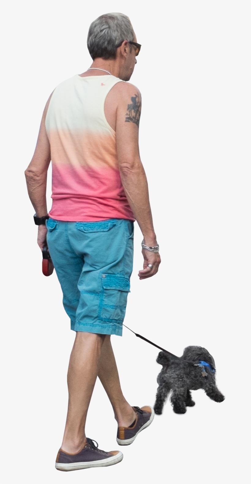 People Png - Dog Walking, transparent png #3901413
