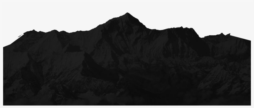 Mountain Peak Png Download - Black Mountains Png, transparent png #3901456