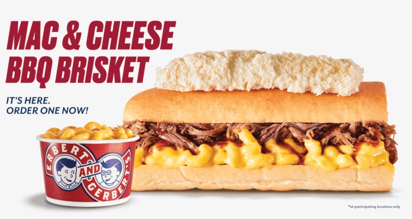18y Lto Mac And Cheese Bbq Brisket Sandwich Its Here - Fast Food, transparent png #3901778