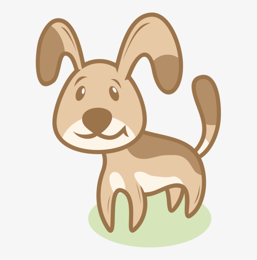 Puppy Dog Domestic Rabbit Cartoon Pet - Dog, transparent png #3901916