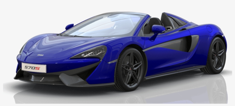 Mclaren 570s Spider Spider - Mclaren 570s In Vermillion Red (lhd) Model Car In 1:43, transparent png #3901964