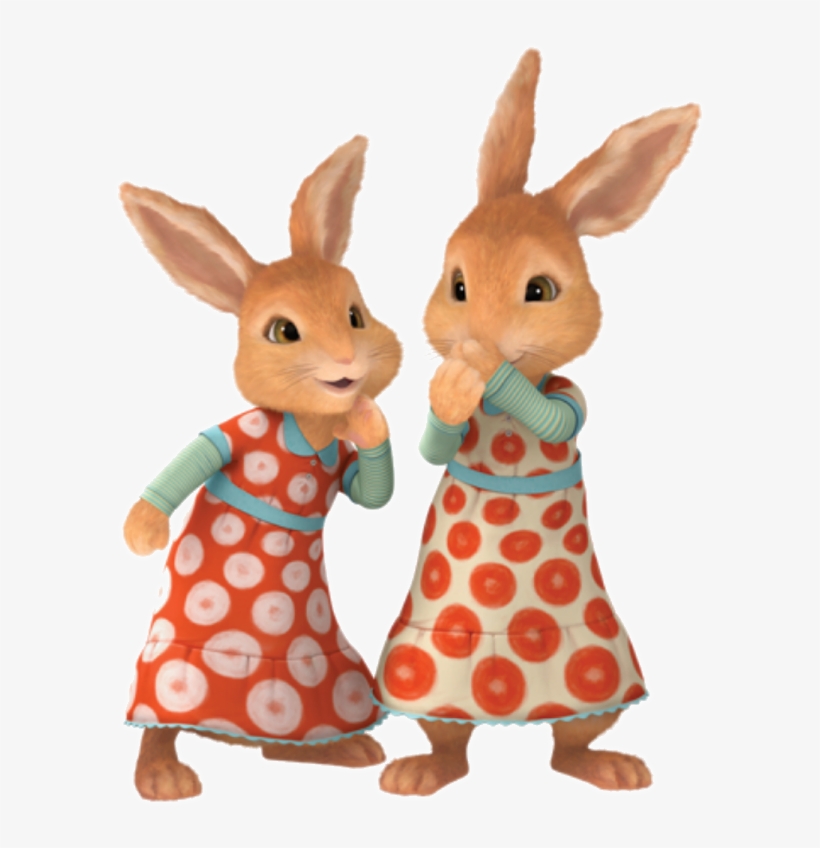 Peter Rabbit - Peter Rabbit Flopsy And Mopsy, transparent png #3901966