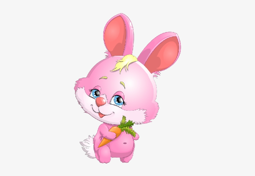 Cute Bunny Rabbit Clipart 8 - Gifs De Bom Dia Com Carinho, transparent png #3902319
