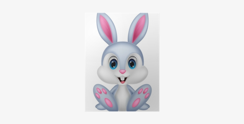 Baby Cute Rabbit Cartoon, transparent png #3902376