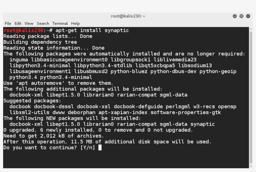 001 Installing Synaptic Package Manager In Kali Linux - St8000as00002 Firmware, transparent png #3902501