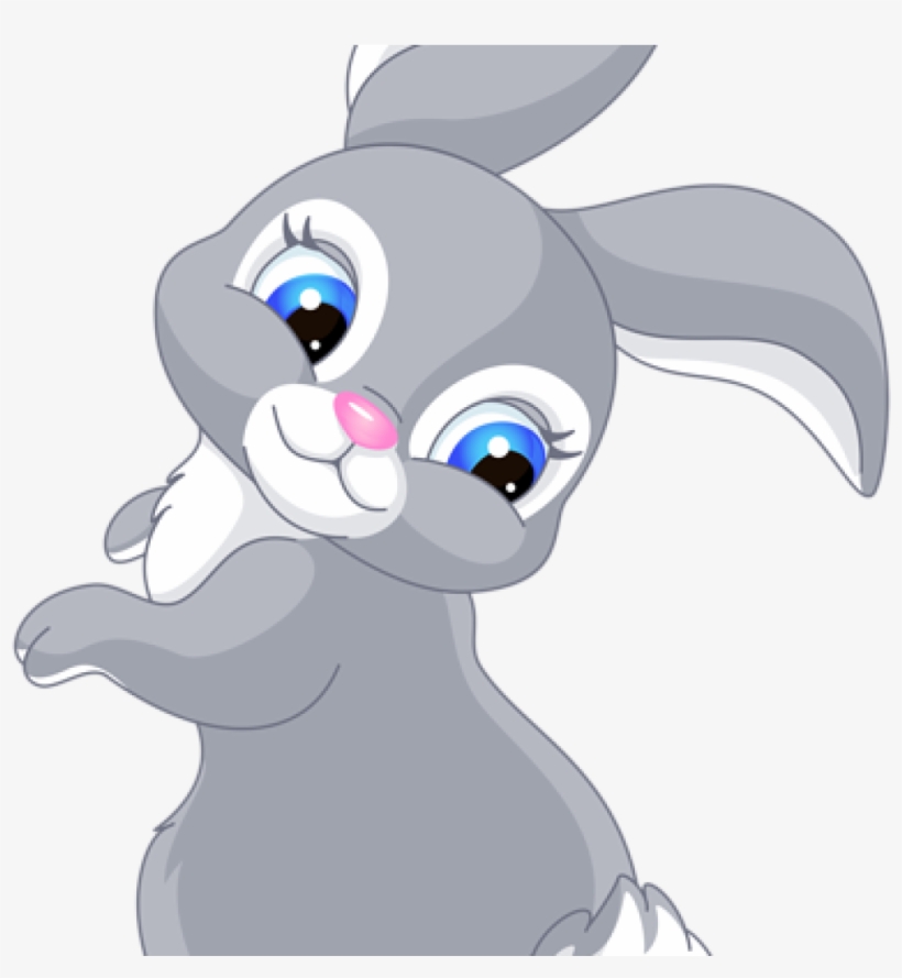 Rabbit Clipart Free Rabbit Clipart Images Cute Bunny - Bunny En Cartoon Png, transparent png #3902506