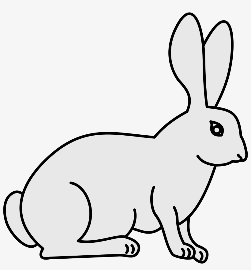 Open - Illustration Of A Rabbit, transparent png #3902529