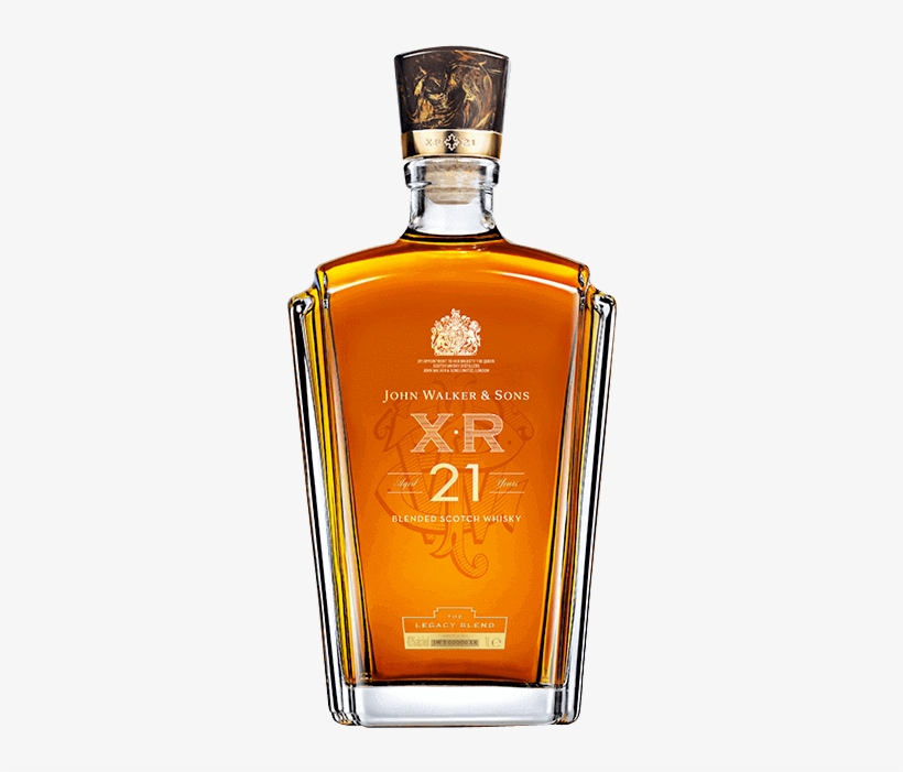 Johnnie Walker Xr Scotch - Johnnie Walker & Sons Xr 21, transparent png #3903064