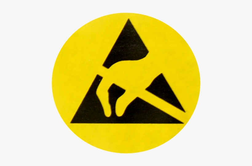Attention Label - Anti Static, transparent png #3903381