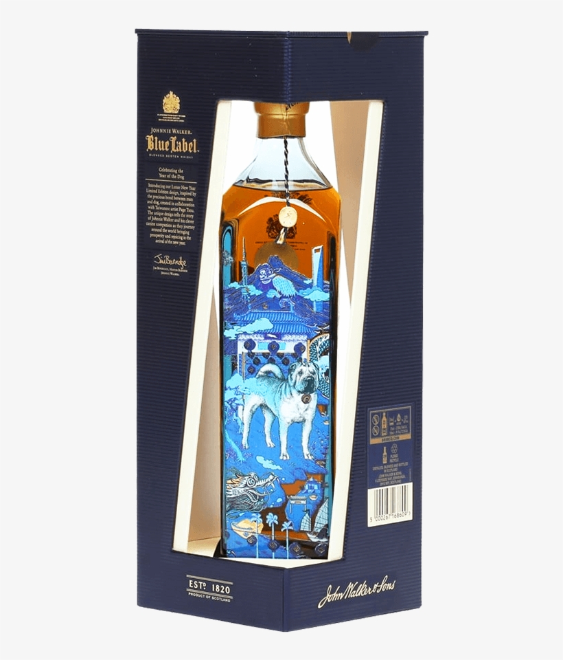 Johnnie Walker Blue Label Cny, transparent png #3903402