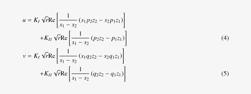 2 Anisotropic Stress And Displacement Field Near A - Document, transparent png #3903788