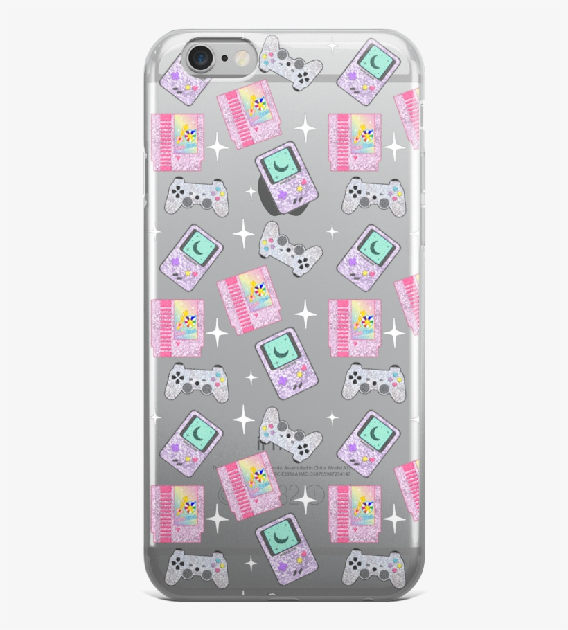 Magical Gamer Girl Confetti Iphone Case - Iphone, transparent png #3904028