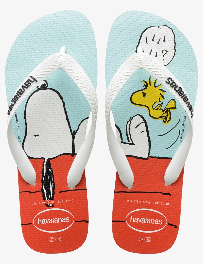 Sandals Clipart Sock Sandal - Havaianas Snoopy Flip Flops, transparent png #3904166