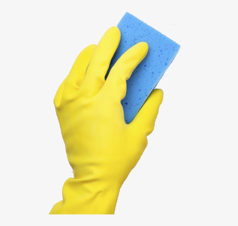 Washing Sponge In Hand Png - Hand With Sponge Png, transparent png #3904218