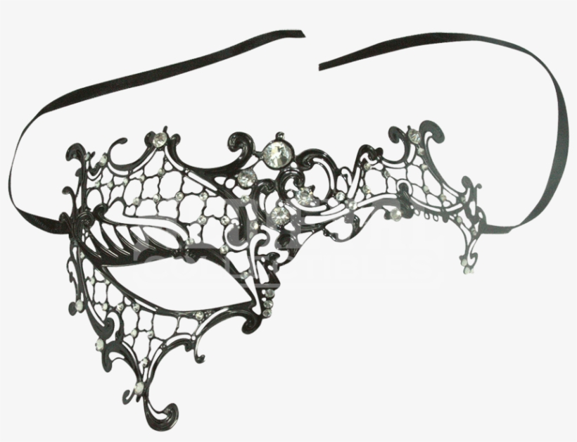 Phantom Of The Opera Mask Design, transparent png #3904253
