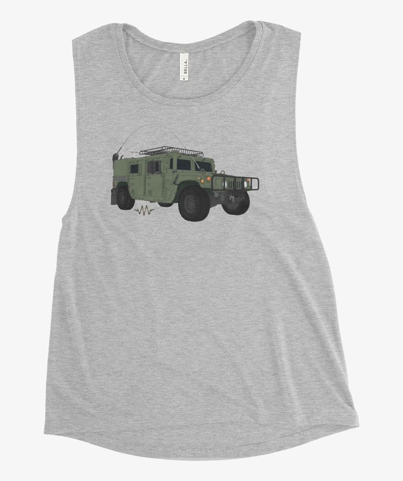 Hmmwv Color Muscle Tank - Top, transparent png #3904406