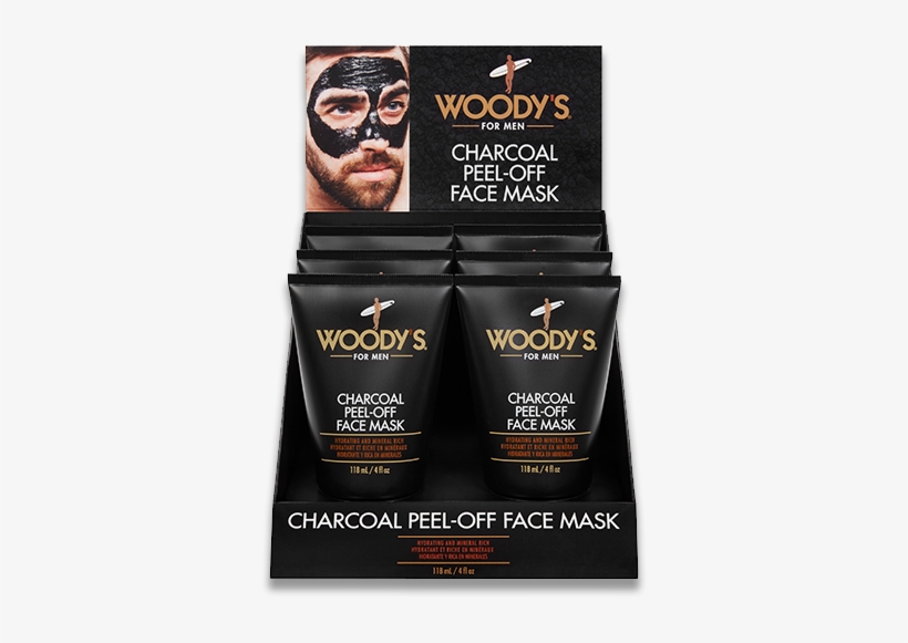 Black Mask 6pc - Woody's Quality Grooming For Men Beard Balm 60ml/ 56.7, transparent png #3904422