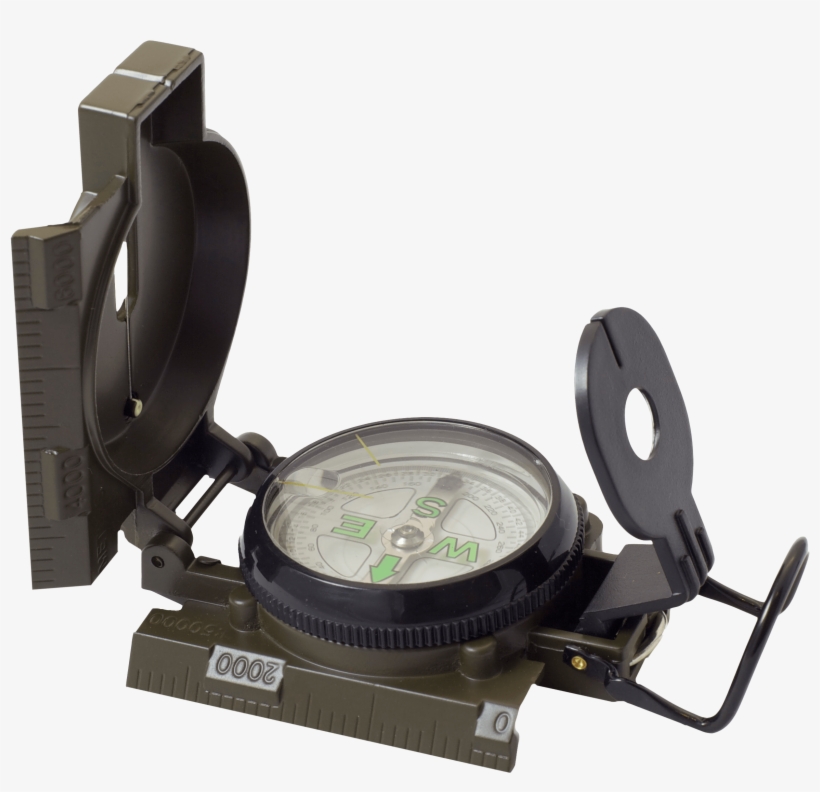 Humvee Accessories Hmvcompassod Military Compass Black - Humvee Hmv-compass-od Military Style Compass, transparent png #3904499