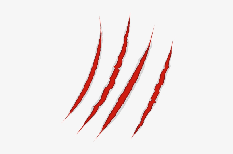 Claw Scratches Eight - Scar Png, transparent png #3904647