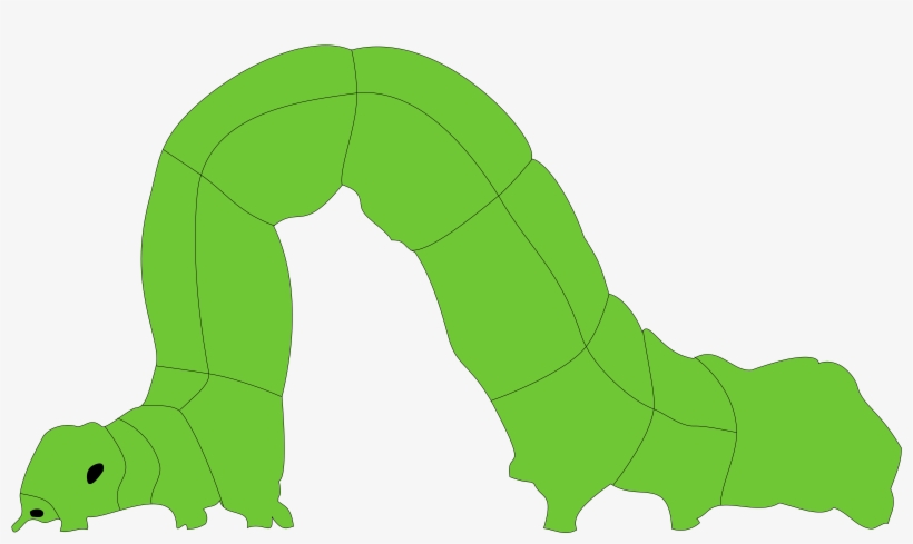 Inchworm Clipart Gummy Worm - Clip Art Inchworm, transparent png #3904823