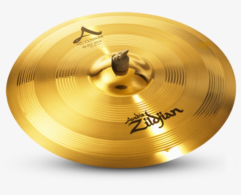 Zildjian A Custom Rezo Ride Cymbal - Zildjian 21" A Custom Rezo Ride Cymbal, transparent png #3905035