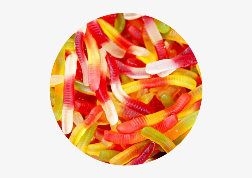 Gummy Worm Candy, transparent png #3905178